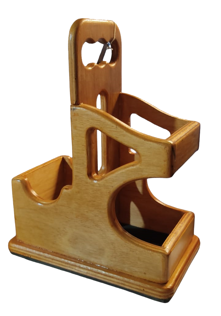 Matera con porta celular y cargador